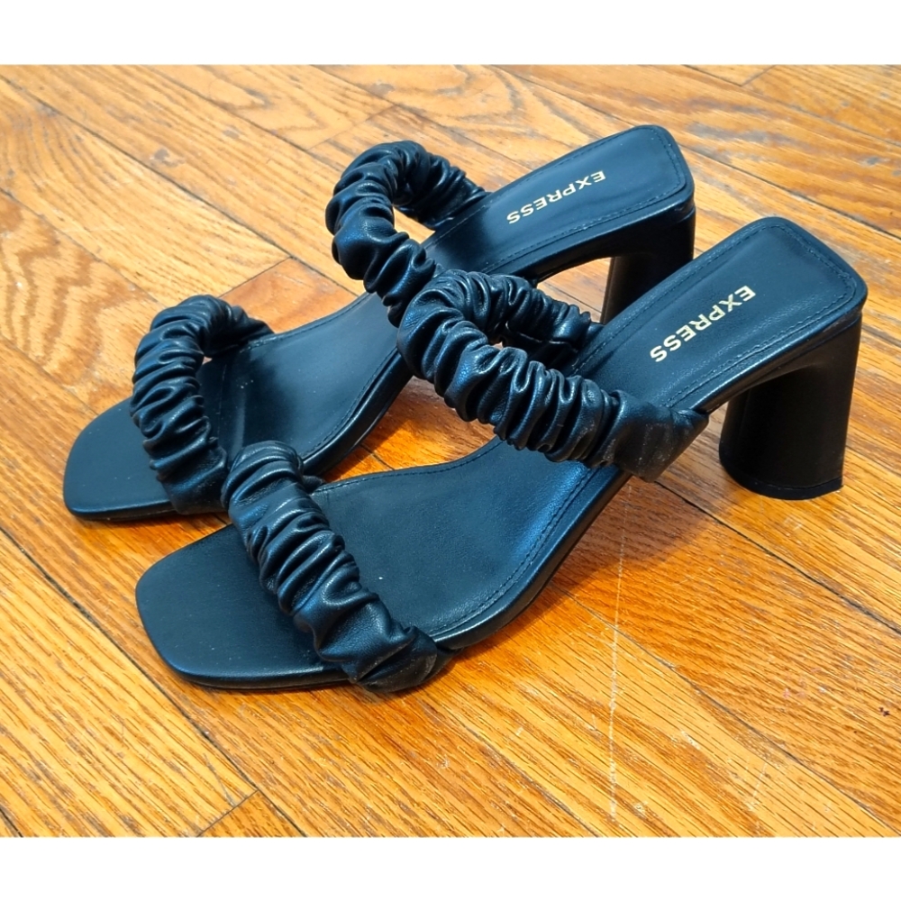 sexy black sandals